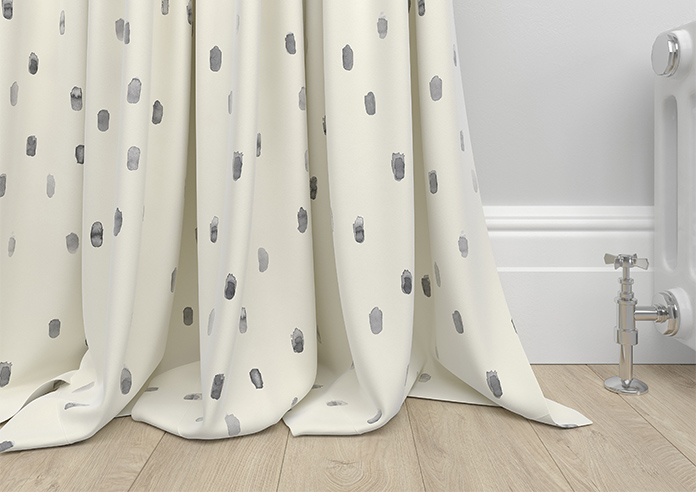 Ink Spots, Grey - Made to Measure Curtains - Image 6
